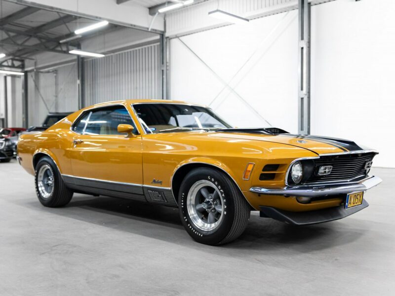 Ford Mustang Mach 1 1970. 5.8L 300 KM. Pełna dokumentacja. Silnik Ford Racing. II (1969-1978)