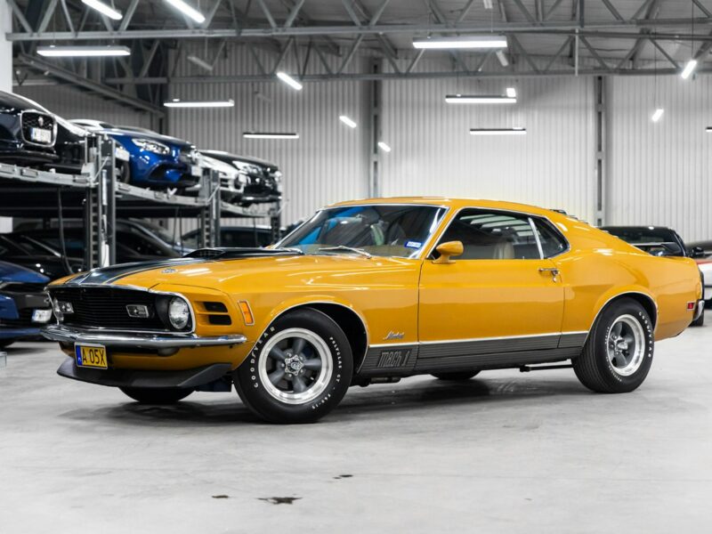 Ford Mustang Mach 1 1970. 5.8L 300 KM. Pełna dokumentacja. Silnik Ford Racing. II (1969-1978)