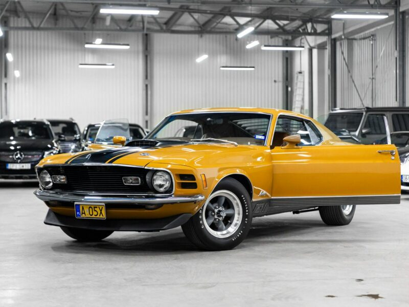 Ford Mustang Mach 1 1970. 5.8L 300 KM. Pełna dokumentacja. Silnik Ford Racing. II (1969-1978)