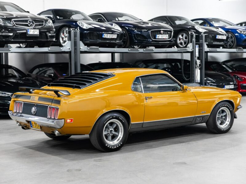 Ford Mustang Mach 1 1970. 5.8L 300 KM. Pełna dokumentacja. Silnik Ford Racing. II (1969-1978)