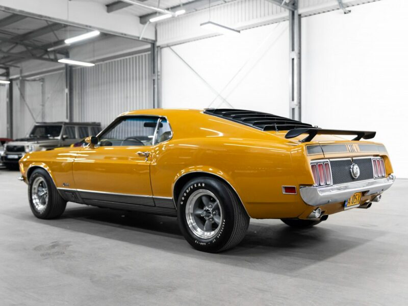 Ford Mustang Mach 1 1970. 5.8L 300 KM. Pełna dokumentacja. Silnik Ford Racing. II (1969-1978)