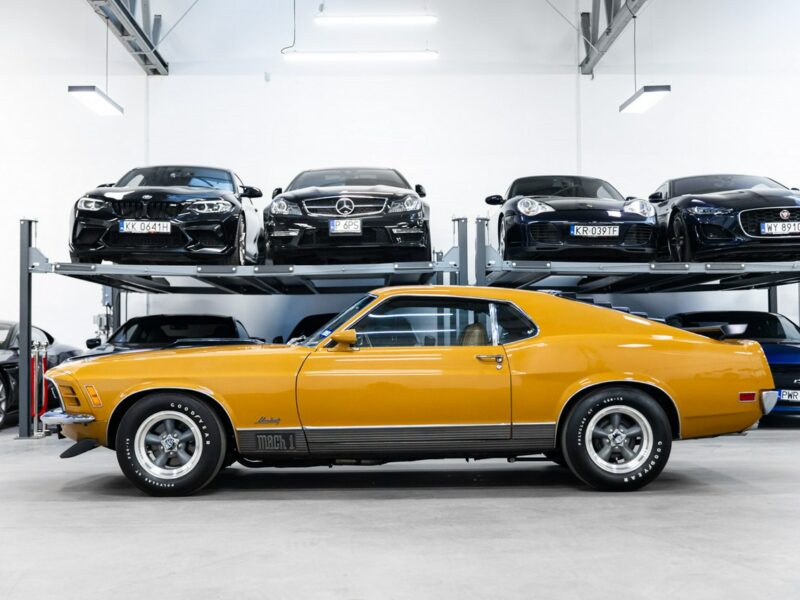 Ford Mustang Mach 1 1970. 5.8L 300 KM. Pełna dokumentacja. Silnik Ford Racing. II (1969-1978)