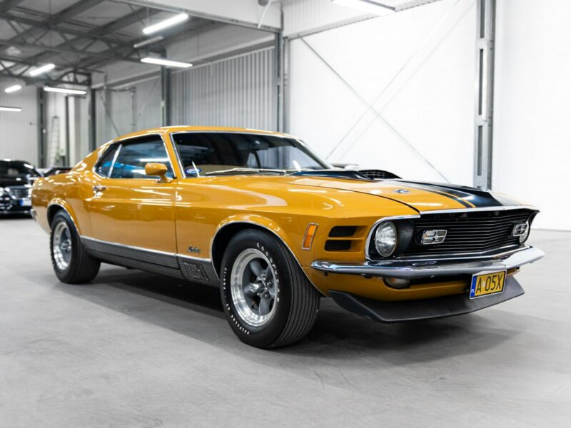 Ford Mustang Mach 1 1970. 5.8L 300 KM. Pełna dokumentacja. Silnik Ford Racing. II (1969-1978)