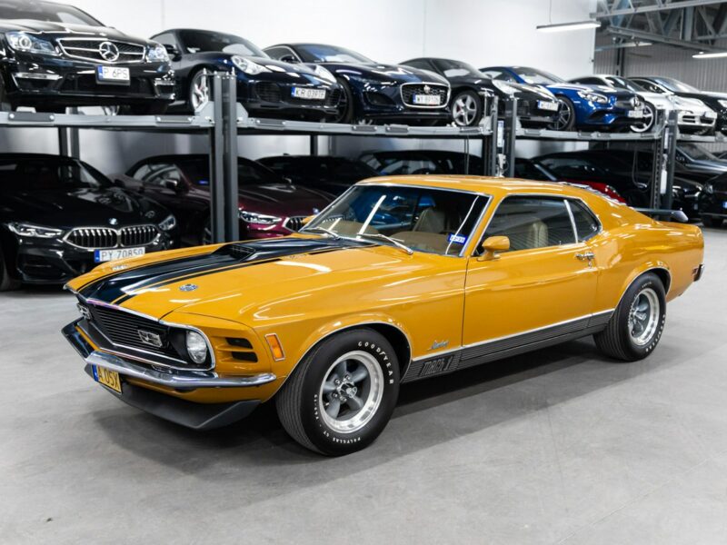 Ford Mustang Mach 1 1970. 5.8L 300 KM. Pełna dokumentacja. Silnik Ford Racing. II (1969-1978)