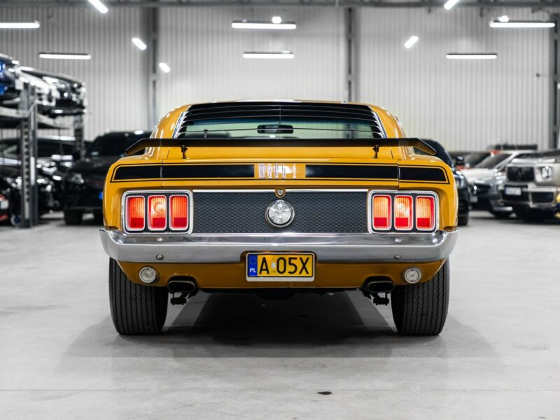 Ford Mustang Mach 1 1970. 5.8L 300 KM. Pełna dokumentacja. Silnik Ford Racing. II (1969-1978)
