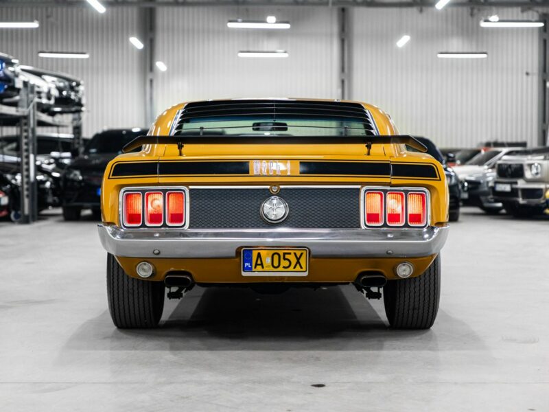 Ford Mustang Mach 1 1970. 5.8L 300 KM. Pełna dokumentacja. Silnik Ford Racing. II (1969-1978)
