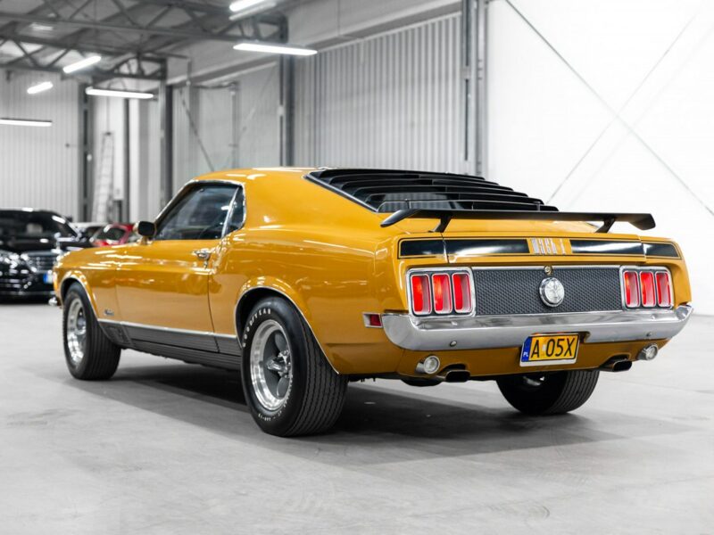 Ford Mustang Mach 1 1970. 5.8L 300 KM. Pełna dokumentacja. Silnik Ford Racing. II (1969-1978)