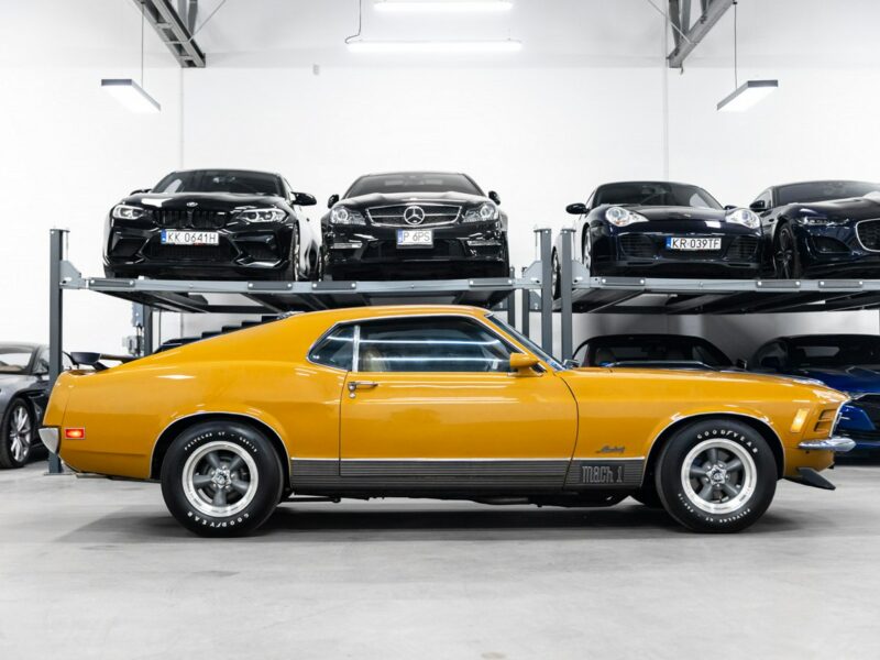 Ford Mustang Mach 1 1970. 5.8L 300 KM. Pełna dokumentacja. Silnik Ford Racing. II (1969-1978)