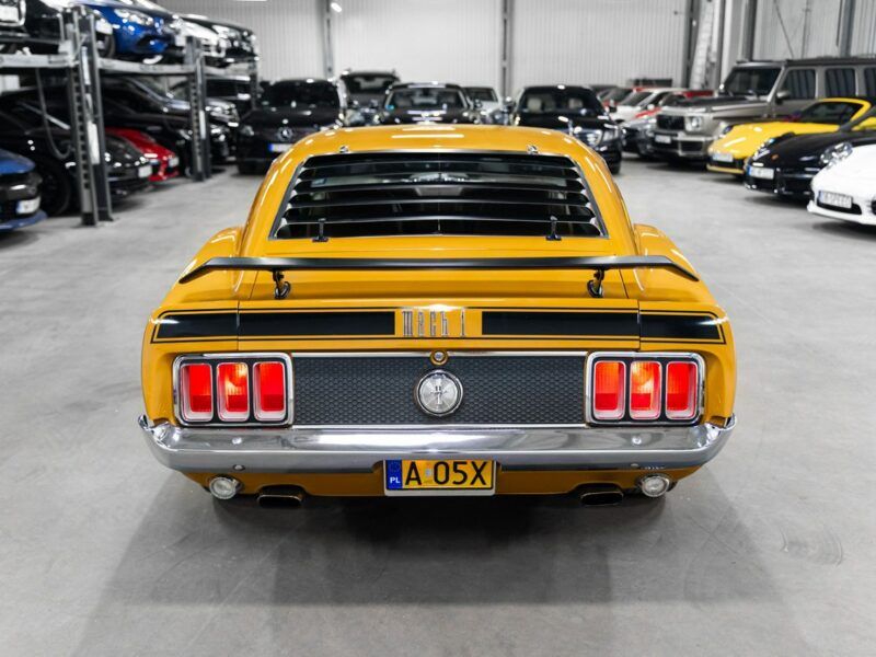 Ford Mustang Mach 1 1970. 5.8L 300 KM. Pełna dokumentacja. Silnik Ford Racing. II (1969-1978)