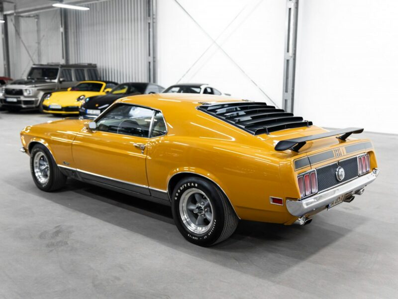 Ford Mustang Mach 1 1970. 5.8L 300 KM. Pełna dokumentacja. Silnik Ford Racing. II (1969-1978)