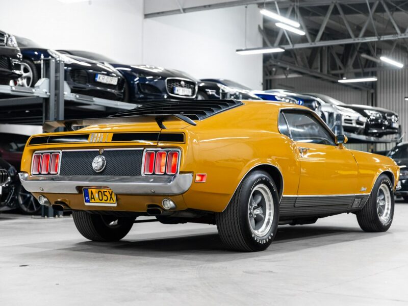 Ford Mustang Mach 1 1970. 5.8L 300 KM. Pełna dokumentacja. Silnik Ford Racing. II (1969-1978)