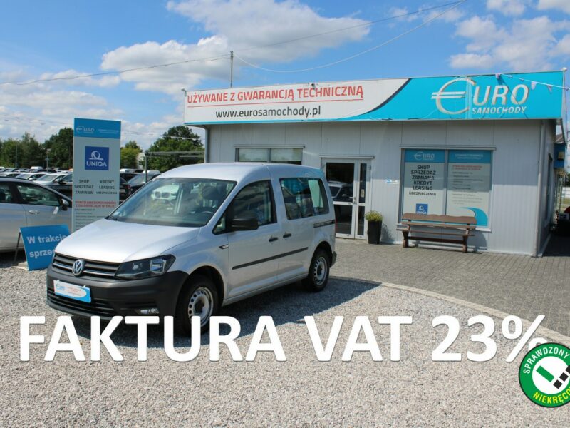 Volkswagen Caddy F-Vat drzwi-przesuwne L/P gwarancja salon-polska IV (2015-)