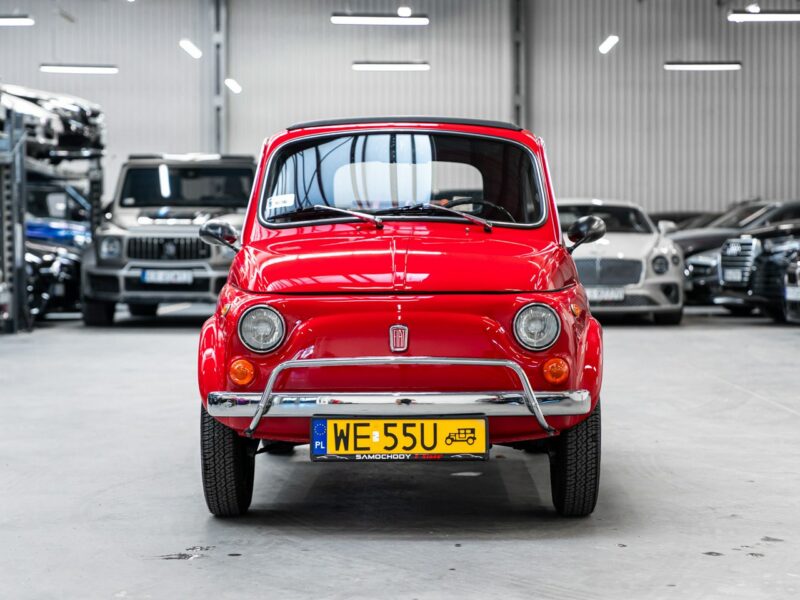Fiat 500L Odrestaurowany. Zarejestrowany na zabytek.