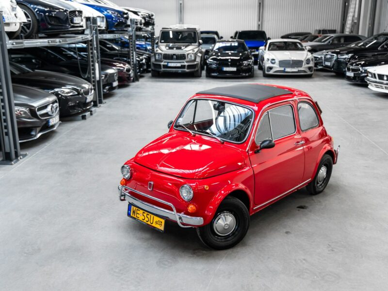 Fiat 500L Odrestaurowany. Zarejestrowany na zabytek.