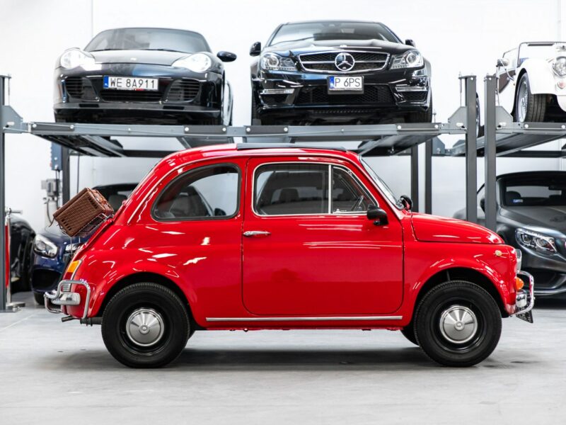 Fiat 500L Odrestaurowany. Zarejestrowany na zabytek.
