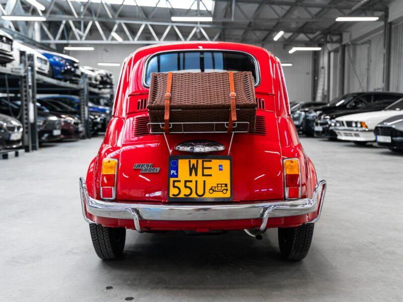 Fiat 500L Odrestaurowany. Zarejestrowany na zabytek.
