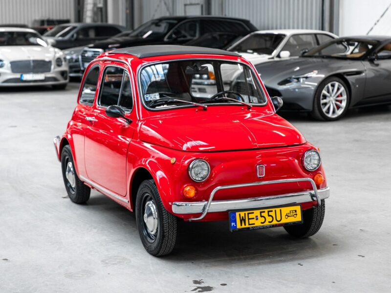 Fiat 500L Odrestaurowany. Zarejestrowany na zabytek.