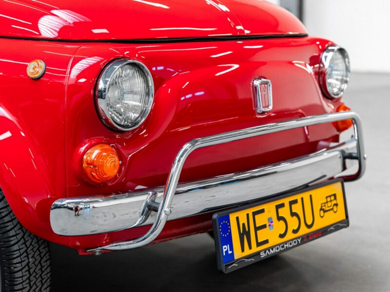 Fiat 500L Odrestaurowany. Zarejestrowany na zabytek.