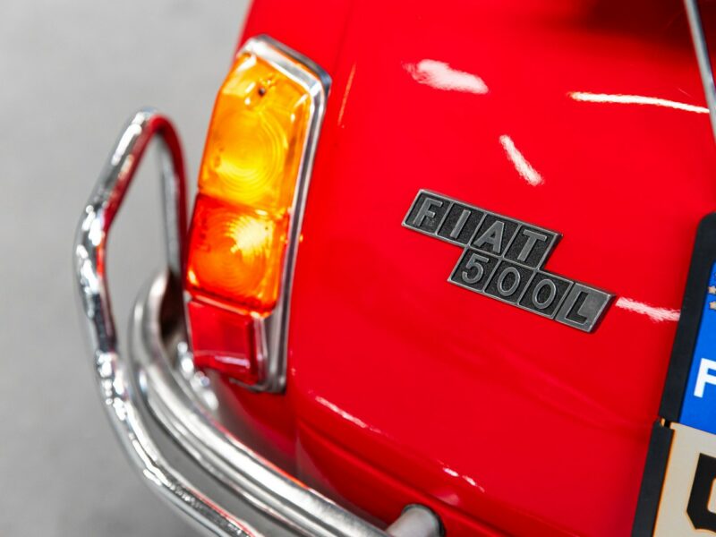 Fiat 500L Odrestaurowany. Zarejestrowany na zabytek.