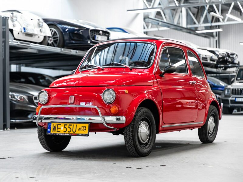 Fiat 500L Odrestaurowany. Zarejestrowany na zabytek.