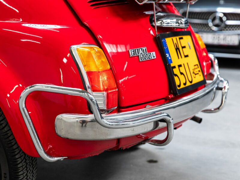 Fiat 500L Odrestaurowany. Zarejestrowany na zabytek.