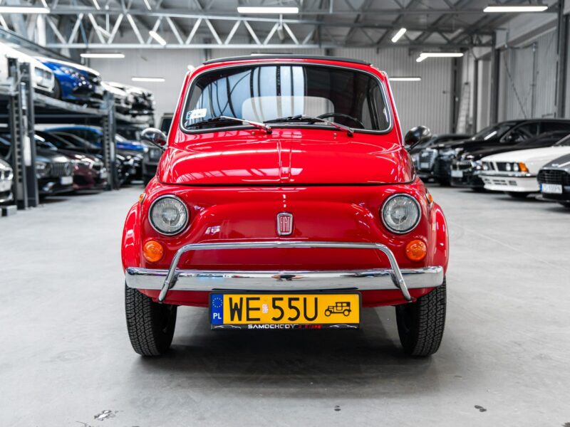Fiat 500L Odrestaurowany. Zarejestrowany na zabytek.