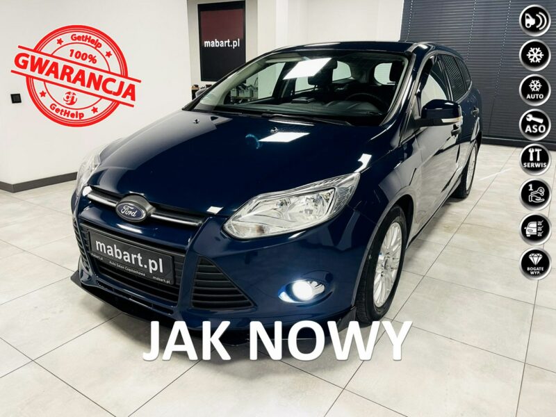 Ford Focus 1.0 100KM*Start Stop*Winter Pak*el.Lusterka*Po dużym serwisie*REJ PL Mk3 (2010-2018)