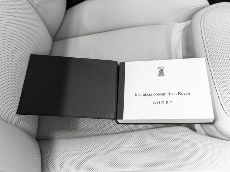 Rolls-Royce Ghost 6.6 V12 570KM. Gwiezdny sufit Starlight. Salon PL. 1 właściciel. FV23%