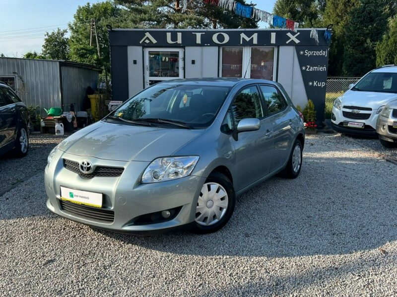 Toyota Auris 1,6 benz 124KM.5drzwi,klima,Zadbany GWARANCJA w CENIE Możliwa zamiana I (2006-2012)
