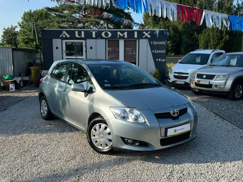 Toyota Auris 1,6 benz 124KM.5drzwi,klima,Zadbany GWARANCJA w CENIE Możliwa zamiana I (2006-2012)
