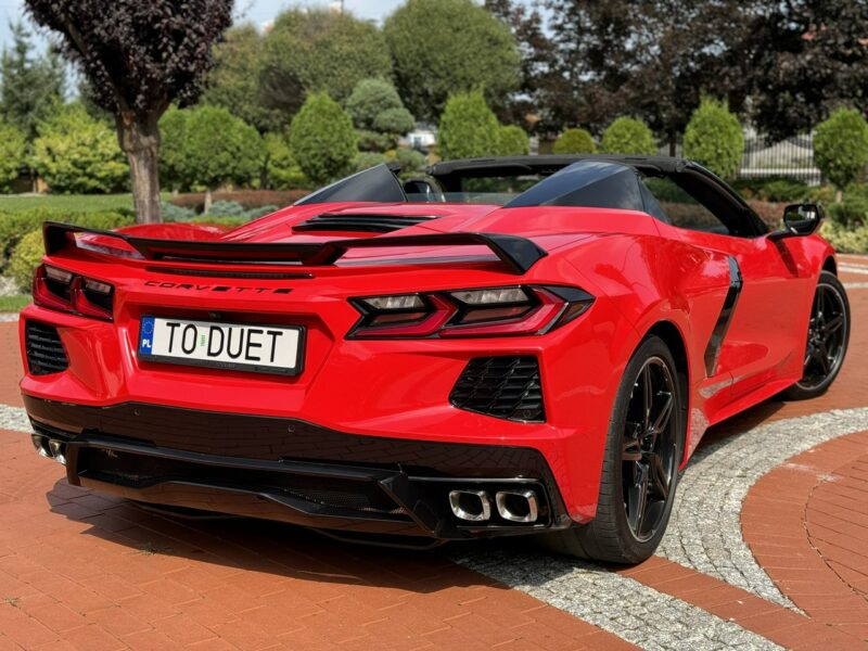 Chevrolet Corvette C8 Cabrio 6.2 V8 Salon PL Full OPCJA Gwarancja Dostępny Od Ręki ! ! ! VIII (C8) (2022-)