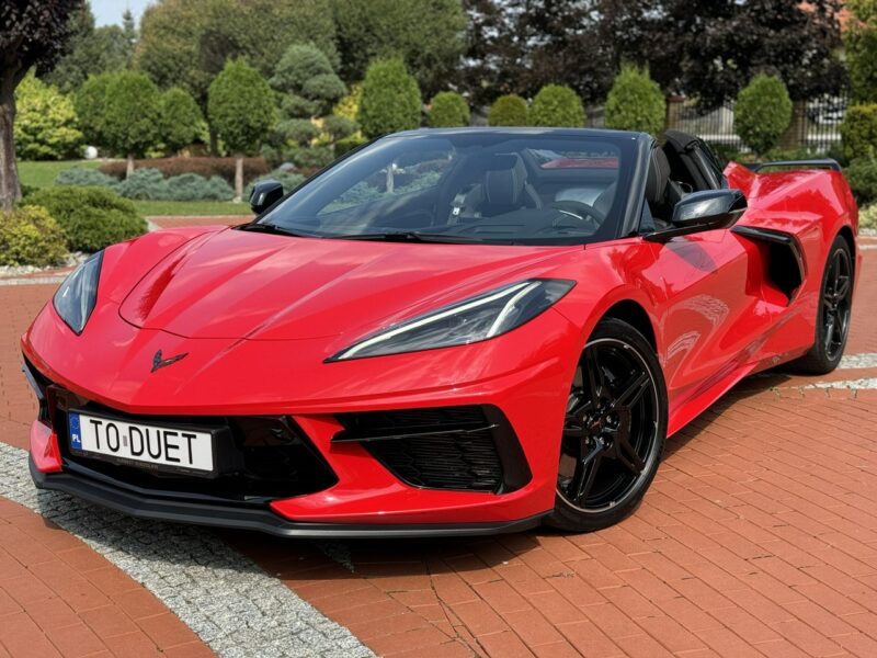 Chevrolet Corvette C8 Cabrio 6.2 V8 Salon PL Full OPCJA Gwarancja Dostępny Od Ręki ! ! ! VIII (C8) (2022-)