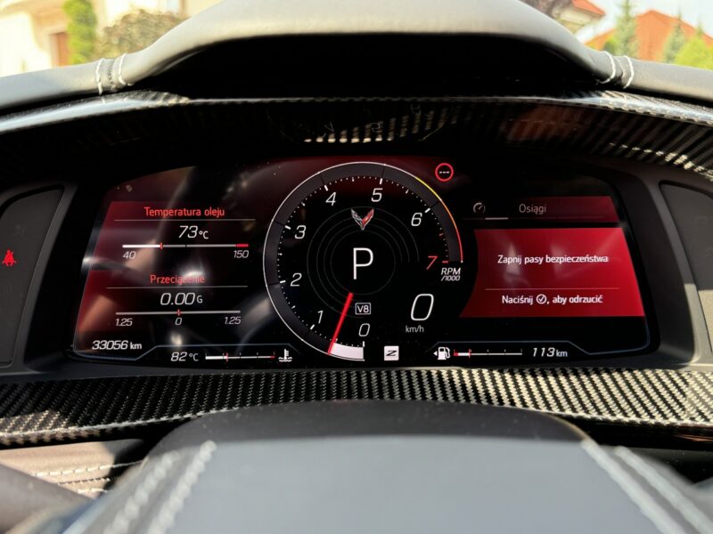 Chevrolet Corvette C8 Cabrio 6.2 V8 Salon PL Full OPCJA Gwarancja Dostępny Od Ręki ! ! ! VIII (C8) (2022-)