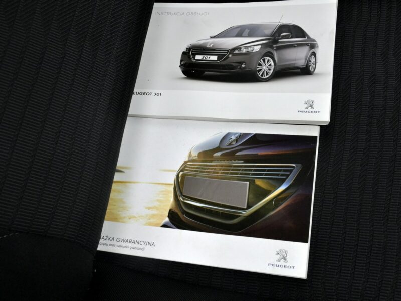 Peugeot 301 1,2VTi 72KM Active/SalonPL/Klimatyzacja/Zadbany/Serwisowany