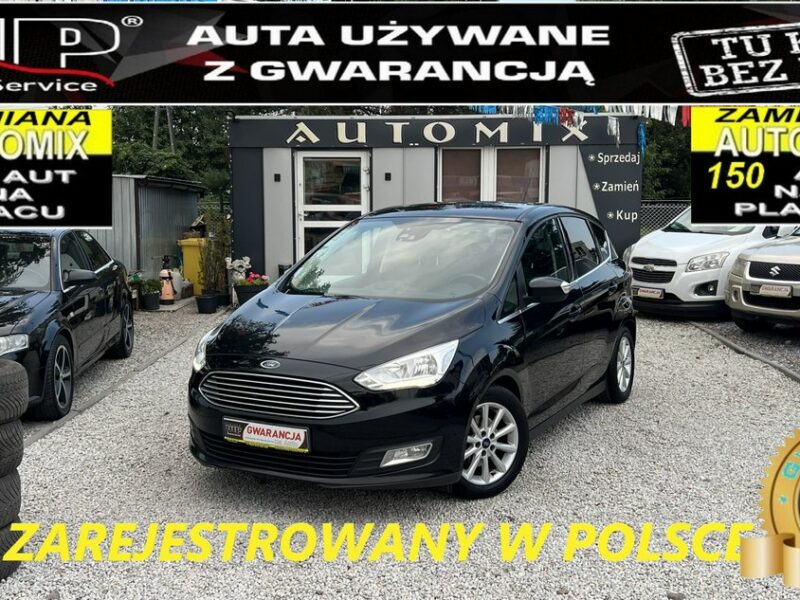Ford C-Max -SPRZEDANY-1,5 Diesel * LIFT / Full Opcja! Hak*Serwisy *Automat *Navi* II (2010-)