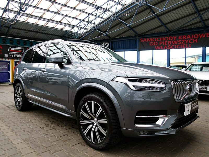 Volvo XC 90 7osób INSCRIPTION PNEUMATYKA Panorama 3Lata GWAR 1wł Kraj Bezwypa F23% II (2014-)