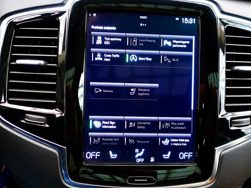 Volvo XC 90 7osób INSCRIPTION PNEUMATYKA Panorama 3Lata GWAR 1wł Kraj Bezwypa F23% II (2014-)