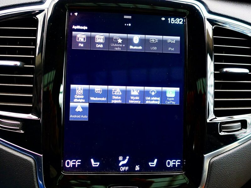 Volvo XC 90 7osób INSCRIPTION PNEUMATYKA Panorama 3Lata GWAR 1wł Kraj Bezwypa F23% II (2014-)