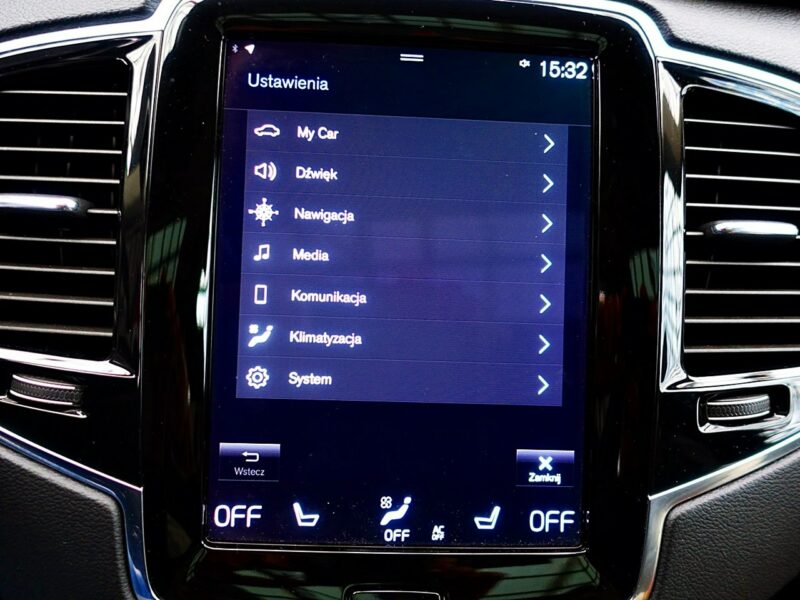 Volvo XC 90 7osób INSCRIPTION PNEUMATYKA Panorama 3Lata GWAR 1wł Kraj Bezwypa F23% II (2014-)