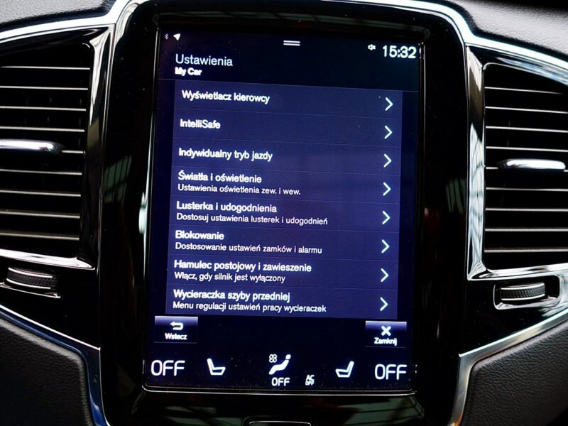 Volvo XC 90 7osób INSCRIPTION PNEUMATYKA Panorama 3Lata GWAR 1wł Kraj Bezwypa F23% II (2014-)