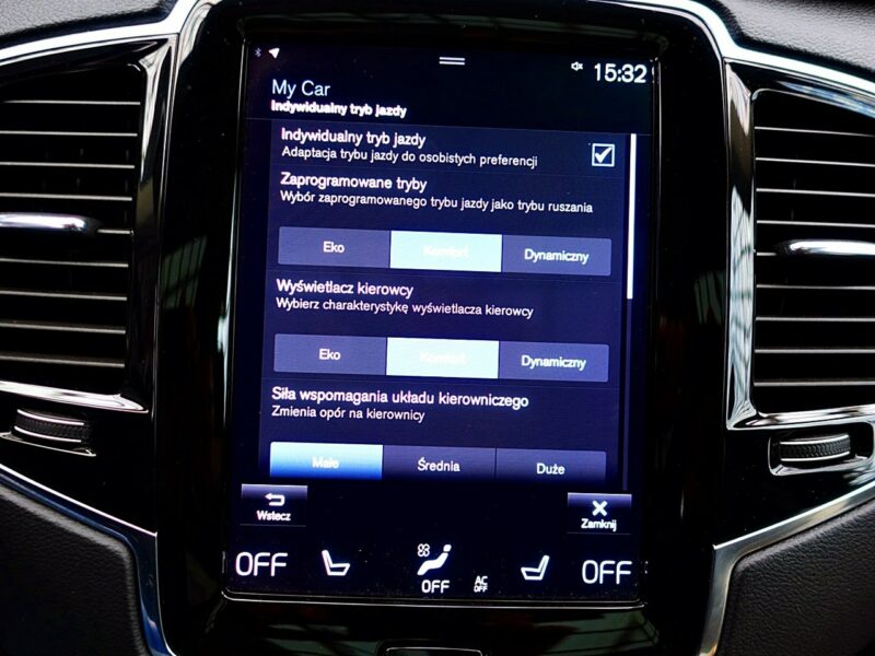 Volvo XC 90 7osób INSCRIPTION PNEUMATYKA Panorama 3Lata GWAR 1wł Kraj Bezwypa F23% II (2014-)