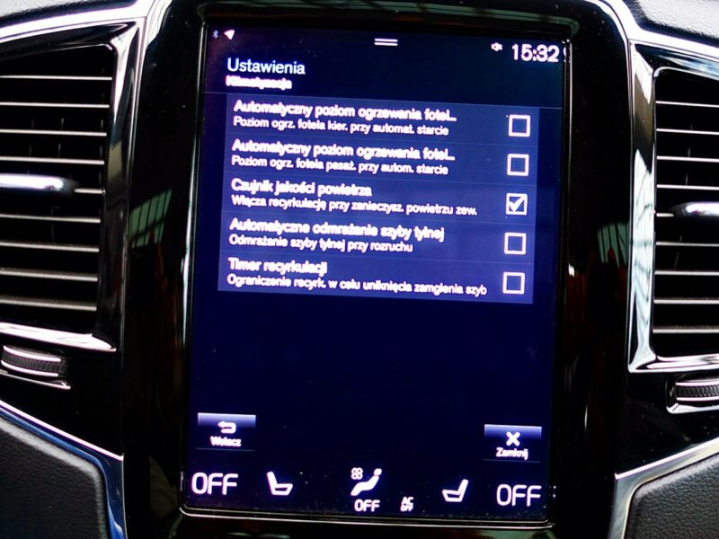 Volvo XC 90 7osób INSCRIPTION PNEUMATYKA Panorama 3Lata GWAR 1wł Kraj Bezwypa F23% II (2014-)