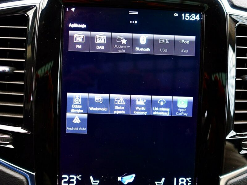 Volvo XC 90 7osób INSCRIPTION PNEUMATYKA Panorama 3Lata GWAR 1wł Kraj Bezwypa F23% II (2014-)