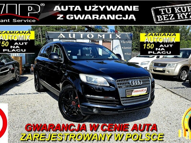 Audi Q7 -SPRZEDANY-Niski PRZEBIEG*Super stan * 3.0 TDI, 4x4, PANORAMA, Zamiana I (2005-2015)