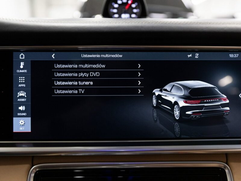 Porsche Panamera 4S Sport Turismo. Masaże. Sport Chrono. ACC. Panorama. BOSE.