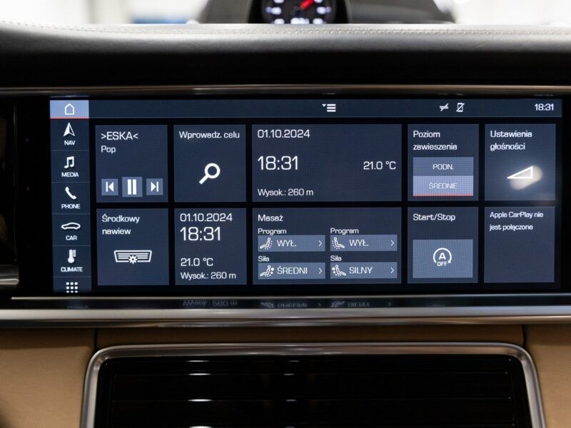 Porsche Panamera 4S Sport Turismo. Masaże. Sport Chrono. ACC. Panorama. BOSE.