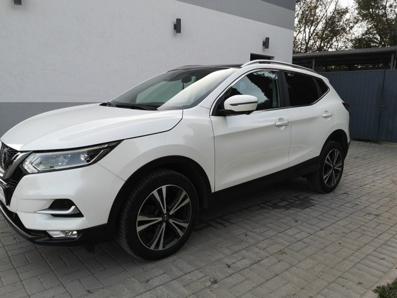 Nissan Qashqai 1.332 140KM Led Tempomat Nawi Kamera Salon Pl Serwis wersja N-connecta II (2013-2021)