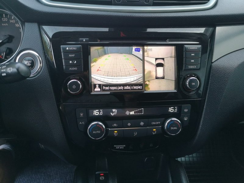 Nissan Qashqai 1.332 140KM Led Tempomat Nawi Kamera Salon Pl Serwis wersja N-connecta II (2013-2021)