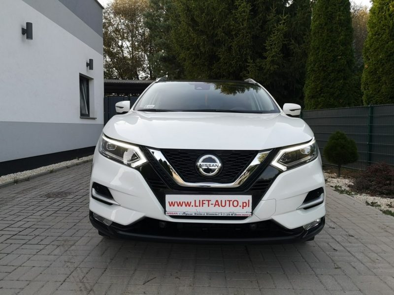 Nissan Qashqai 1.332 140KM Led Tempomat Nawi Kamera Salon Pl Serwis wersja N-connecta II (2013-2021)