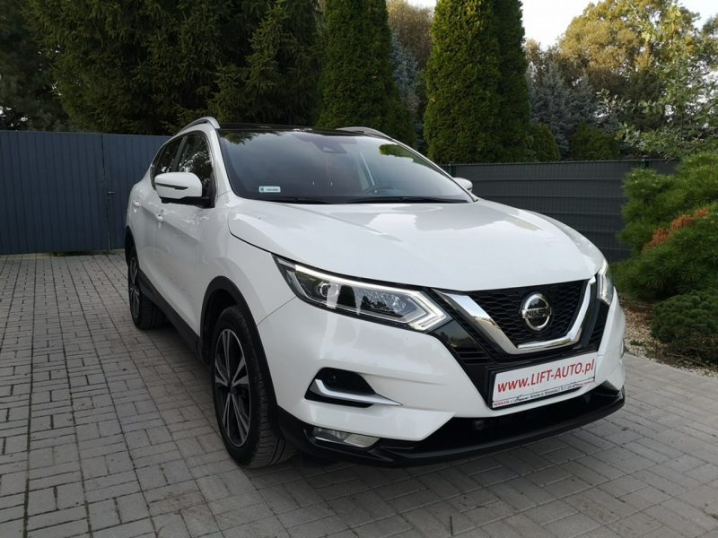 Nissan Qashqai 1.332 140KM Led Tempomat Nawi Kamera Salon Pl Serwis wersja N-connecta II (2013-2021)